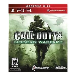 Call of Duty 4 Modern Warfare For PlayStation 3 With Case And Manual PS3
